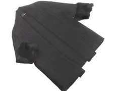 deluxee m デラクシィーム MAYSON GREY フォックスファー ドルマン カーディガン size2/黒 ◇■ レディース