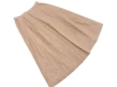 burberrys バーバリーズ ヴィンテージ ウール100% ペイズリー柄 ロング スカート size9AR/茶 ◇■ レディース