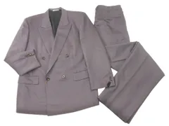 新品 Roberta di Camerino ロベルタディカメリーノ セットアップ ジャケット パンツ スーツ size96AB5/グレー ◇■◎メンズ