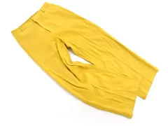 la.f... ラエフ ロートレアモン スウェード調 センタープレス パンツ size2S/マスタード ◇■ レディース