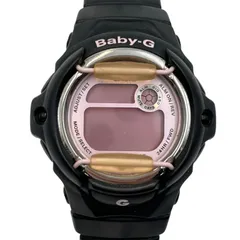 ■ CASIO カシオ Baby-G BG-169M デジタル腕時計 ブラック ピンク 4.3cm 動作なし