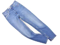 ZARA ザラ ストレッチ スキニー デニムパンツ size34/青 ■■ レディース