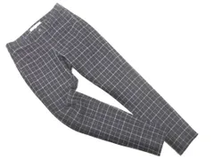 UNTITLED アンタイトル チェック テーパード パンツ size1/グレー ◇■ レディース