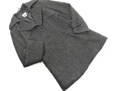 ALPHACUBIC アルファキュービック ウール混 コート size11AR/グレー ◇■ レディース