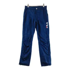 サイズ：L FILA GOLF フィラゴルフ  中綿ロングパンツ 総柄 ネイビー系 [240101631043] ゴルフウェア レディース ストスト