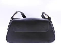 ZARA ザラ フェイクレザー ミニ セミショルダー バッグ 黒 ■■ レディース