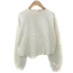 オペークドットクリップ OPAQUE.CLIP ニット カットソー 長袖 40 L オフホワイト 白 /YM4