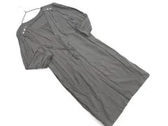 ZARA basic ザラ ベーシック Iライン ワンピース sizeL/チャコール ■◇ レディース