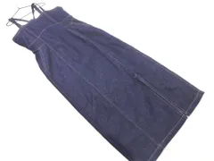 FREE'S MART フリーズマート デニム キャミソール ワンピース sizeM/紺 ■■ レディース