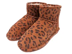 新品 OPAQUE オペーク BEARPAW ベアパウ ヒョウ柄 ムートン ブーツ size24ｃｍ/茶 ◆■ レディースのサムネイル