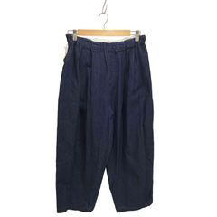kagureかぐれ定価15400円デニム クロップドパンツ すそ上げ済み - メルカリ
