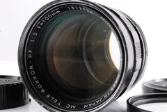 【希少】ミノルタ AUTO TELE ROKKOR-PF 100mm F2 80 2026年最新】ROKKOR 100mm F2の人気アイテム - メルカリ