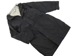 NIKE ナイキ ナイロン 裏ボア フーディー コート sizeL/黒 ◇■ メンズ