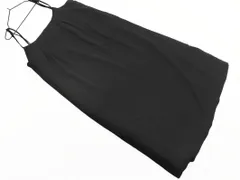 chocol raffine robe ショコラフィネローブ キャミソール ワンピース sizeF/黒 ■■ レディース