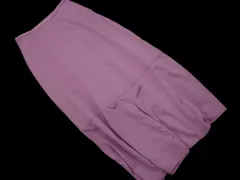 Ray BEAMS レイビームス スリット ロング スカート size0/ラベンダー ■■ レディース