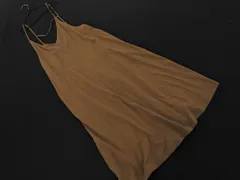 AZUL BY MOUSSY アズールバイマウジー ジャンパー スカート sizeM/茶 ■■ レディース