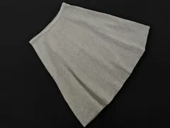 NATURAL BEAUTY BASIC ナチュラルビューティーベーシック ウール混 フレア スカート sizeM/グレー ◇■ レディース