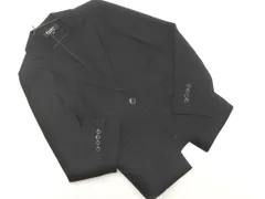 M-PREMIER エムプルミエ テーラード ジャケット size34/黒 ◇■ レディース