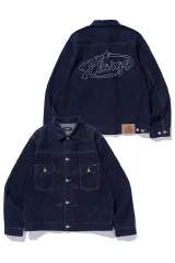 XLARGE エクストララージ 101261021007 STAR LOGO DENIM JACKET スターロゴデニムジャケット INDIGO 正規通販 メンズ レディース