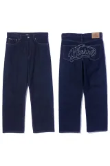 XLARGE エクストララージ 101261031009 STAR LOGO DENIM PANTS スターロゴデニムパンツ INDIGO 正規通販 メンズ レディース