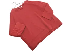 studio CLIP スタジオクリップ プルオーバー ワイド幅 カットソー sizeF/赤 ◇■ レディース