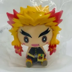 【飾磨店】 中古 F賞 煉獄杏寿郎 ちょこのっこフィギュア～無限列車編～「一番くじ 鬼滅の刃～刃を振るい心を燃やせ～」