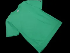 Champion チャンピオン リバースウィーヴ 半袖 カットソー sizeL/緑 ■◆ メンズ