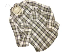 JOURNAL STANDARD ジャーナルスタンダード チェック シャツ カーキｘ白 ◇■ レディース