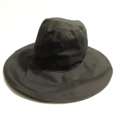 良品 KIJIMA TAKAYUKI キジマタカユキ コットン ソフトハット サイズ1 ブラック レディース 古着 中古 USED