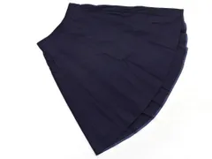 green label relaxing グリーンレーベルリラクシング ユナイテッドアローズ ウール混 Aライン 台形 スカート size38/濃紺 ◇■ レディース