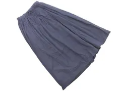 B:MING BEAMS ビームス ロング スカート sizeone/紺 ■■ レディース