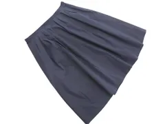 UNTITLED アンタイトル プリーツ スカート size3/紺 ◇■ レディース