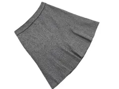 KUMIKYOKU 組曲 ウール混 スカート size6/チャコール ◇■ レディース