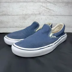 VANS SLIP ON バンズ スリッポン ネイビー 紺 27.0cm メンズ スニーカー V98CLA L04037