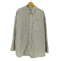 リーバイス Levis マルチストライプ オーバーサイズ 長袖 シャツ メンズ import：L 