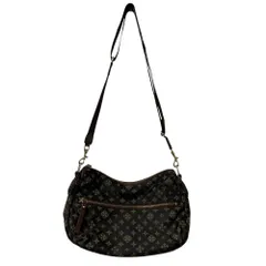 美品 russet ラシット ナイロンジャガード ショルダーバッグ ブラウン レディース 古着 中古 USED