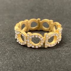 美品 11号 Chloe クロエ 指輪 リング ストーン ロゴ サークル 8 - メルカリ