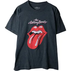 古着 THE ROLLING STONES ローリングストーンズ バンドTシャツ バンT メンズL相当/eaa613424