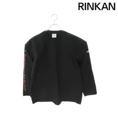 ヴェトモン  16AW  WF17TP5 TFDトータルファッキンダークネス肩パッド入り長袖カットソー メンズ Lのサムネイル