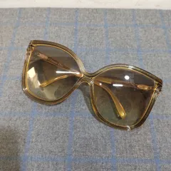 Chistian Dior　クリスチャンディオール　サングラス　2124　イエロー系　L1865