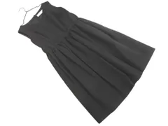 kaene カエン パーティー ドレス ワンピース size38/黒 ■■ レディース