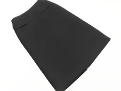 SLOBE IENA スローブイエナ ウール混 スリット スカート size36/黒 ◇■ レディース