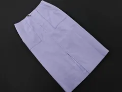 green label relaxing グリーンレーベルリラクシング ユナイテッドアローズ ジップアップ タイト スカート size38/ラベンダー ■◇ レディース