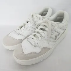 良品 NEW BALANCE ニューバランス BB550LSA スニーカー 24cm ホワイト レディース 古着 中古 USED