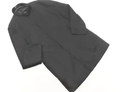 COMME CA ISM コムサイズム スタンドカラー コート sizeL/黒 ◇■ メンズ