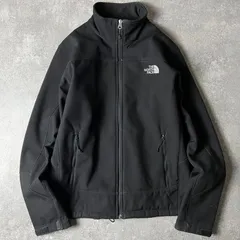 THE NORTH FACE APEX ソフトシェル ジャケット M / ノースフェイス 黒 ブラック フリース ストレッチ エイペックス ジャンパー