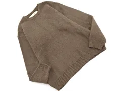 nano universe ナノユニバース ニット セーター sizeL/茶 ◇■ レディース