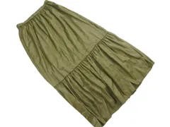 LOWRYS FARM ローリーズファーム ロング スカート sizeF/緑 ■■ レディース