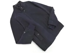 BEAMS ビームス ジップアップ スタンドカラー ジャケット size44/濃紺 ◇■ メンズ