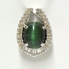 本物保証 造幣局刻印あり K18 キャッツアイ ネックレス 6.5g - メルカリ